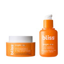 Bliss Brighten Up Vitamin C + Tri-Peptide Brightening Serum & Vitamin C Brightening Moisturizer Set