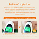 Blithe Patting Splash Mask Exfoliating Face Wash Rejuvenating Purple Berry - Facial Exfoliator With Castor Oil & Lactic Acid For Blemished Dry Skin, K Beauty Elasticity & Firming 2.3 Fl Oz