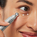 Clinique All About Eyes Brightening Serum Concentrate With Vitamin C, Hyaluronic Acid + Retinol | Hydrating + Reduces Dark Circles, 0.34 Fl Oz