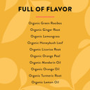 Choice Organics - Organic Mandarin Ginger Tea (6 Pack) - Organic Herbal Tea - 96 Tea Bags