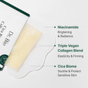 Cica Biome Collagen Mask (5Ea), Vegan Collagen-Coated Mask With 3X Collagen Boost For Elasticity And Firming, Skin Repairing, Radiant Skin, Anti Aging, Lifting, Hydrating, Korean Skincare