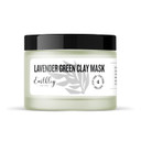 Earthley Wellness Face Mask, Healthier Skin, Reduces Oils, Soothes Skin, Pull Out Dirt And Oil, Unclog Pours, Improve Skin Complexion (Lavender Green Clay Mask, 2Oz.)