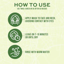 Freeman Exotic Blends Detoxifying Japanese Matcha Cream Facial Mask, 6 Fl.Oz./ 175 Ml Tube