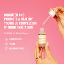 Good Molecules Daily Brightening Serum - Hyaluronic Acid Serum With Beta Arbutin To Target Dark Spots - Brightening And Anti-Aging Skin Care For Face