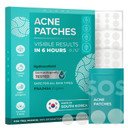 Hydrocolloid Pimple Patches (Made In Korea) Fsa/Hsa Eligible - Vegan, Hypoallergenic, Cruelty-Free Acne Circle Stickers For Overnight Use, For Zits, Spots, Pimples, Whiteheads (46 Count, Mixed Sizes)