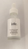 Jolie Glycolic Acid 10% Retexturizing Serum - Anti-Aging Skincare - Refines Skin Texture - Prevents Dehydration - Reduces Wrinkles - Vegan- Gluten Free Net Wt. 28 G / 1 Oz