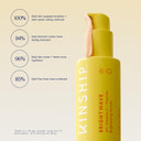 Kinship Brightwave Brightening 10% Vitamin C Serum For Face | Peptide Serum Dark Spot Corrector | Vegan Collagen Anti Aging Skincare | Smooth Fine Lines | Reduce Wrinkles (1 Fl Oz) Kinship Brightwave Brightening 10% Vitamin C Serum For Face | Peptide Serum Dark Spot Corrector | Vegan Collagen Anti Aging Skincare | Smooth Fine Lines | Reduce Wrinkles (1 Fl Oz)