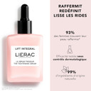 Lierac|Lift Integral Tightening Serum- Natural Skin Tightening With Hyaluronic Acid, Firming & Smoothes Wrinkle, Face And Neck Care, Enhances Elasticity For All Skin Types|30Ml
