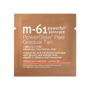 M-61 Powerglow Peel Gradual Tan | Exfoliating Facial Peel, Build A Streak-Free Radiant Glow