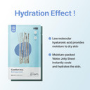 Make P:Rem Comfort Me. Birch Aqua Mask, Korean Facial Sheet Mask, Ewg Green, Soothing & Hydrating Face Mask, Eve Vegan, 30Ml, 1.01 Fl.Oz. X 10Ea