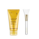 Medicube Overnight Glow Duo For Uneven Skin Tone: Turmeric Overnight Wrapping Peel Off Mask And Jelly Brush Medicube Overnight Glow Duo For Uneven Skin Tone: Turmeric Overnight Wrapping Peel Off Mask And Jelly Brush
