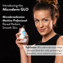 Microderm Glo Diamond Microdermabrasion Machine - Best Gift For Women - Dermabrasion & Anti Aging Wrinkle Skincare - Home Facial Treatment System - Blackhead Remover & Exfoliator For Acne Scars