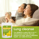 Mullein Leaf Tea, Mullein Tea Bags For Lung Cleanse, Respiratory Support And Mucous Membranes, Herbal Tea Caffeine Free, Non-Gmo, 40 Tea Bags