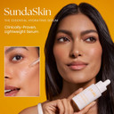 Prakti Sundaskin Essential Hydrating Serum, Firms, Smooths & Evens Skin Tone With Niacinamide & Hyaluronic Acid, 1 Fl Oz