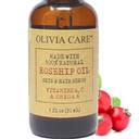 Rosehip Seed Oil Serum By Olivia Care Natural Moisturizer For Face, Body & Skin With Vitamins E, C, A & Omega 6, Perfect For Treating Wrinkles, Acne Scars, Sun Spots, Dark Circles & Anti-Aging - 1 Oz