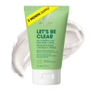 Mens Face Wash & Mask For Oily Skin, 2-In-1 Formula For Oil Control & Breakout Prevention. Vegan With Volcanic Pumice, Tea Tree, And 2% Salicylic Acid, 125Ml. Aka. Let'S Be Clear