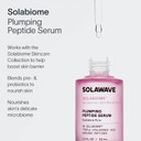 Solawave Plumping Peptide Lifting Serum With Triple Hyaluronic Acid, Probiotics, Avocado Vegan Peptides For Collagen And Radiant Complexion - Anti-Aging Preventative For All Skin Types (1 Fl Oz)