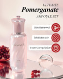 Sooryehan Ultimate Pomegranate Ampoule Set (55 Ml/1.86 Fl Oz) - Skin Elasticity, Reduced Wrinkles & Skin Tone Improvement By Lg Beauty. Collagen, Elastin, Vitamin C, Propolis