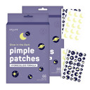 Spalife Beauty Glow In The Dark Pimple Patches  Hydrocolloid Formula For Acne, Spots, Redness, And Oiliness  132 Assorted  Acne Patches  Spot Treatment - Zit Patches