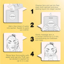 Starskin Glowstar, Facial Radiance Pads With Lactic And Glycolic Acid, Aha Exfoliant Infused With Vitamin C Serum, Face Peeling Puff, Optimal For Soft Scrub, K Beauty Skincare