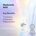 The Potions Hyaluronic Acid Ampoule For Face L Hydrating Moisturizer L Korean Skincare, Cruelty-Free, Hypoallergenic - 50Ml