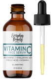 Vitamin C Serum For Face - Anti-Aging Skin Brightening Serum With 20% Vitamin C, Hyaluronic Acid, Vitamin E & Ferulic Acid - 1 Fl Oz