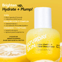 Vitamin C Serum For Face From Yuzu - Brightening Formula With Hyaluronic Acid 7 Peptide Mix And Niacinamide, Deeply Hydrate, Improve Uneven Skin Texture, Vegan, Korean Skin Care (50 Ml)