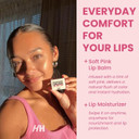 100% Natural Tinted Lip Butter Sleeping Lip Mask Clean Petroleum Free Lip Moisturizer And Conditioner For Dry Lips Intensive Lip Balm And Lip Therapy Skin Care With Mango Butter (Light Pink)