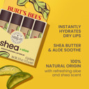 Burt'S Bees Shea And Aloe Moisturizing Lip Balm, Lip Moisturizer With Responsibly Sourced Beeswax, Tint-Free, Natural Origin Conditioning Treatment, 4 Tubes, 0.15 Oz