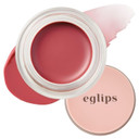 Eglips Lip & Cheek Glow Balm - Multi-Use Tinted Melting Balm Blush For Lips & Cheeks Builable And Blendable Texture (02 Higher, 0.18 Oz)