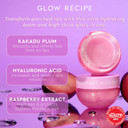 Glow Recipe Hyaluronic Acid Plumping Lip Balm For Women & Men - Clear, Hydrating High-Shine Gloss + Overnight Dry Lips Treatment For A Smooth, Fuller Look - Makeup Prep, Korean Skin Care, 15Ml