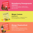 Stash Tea Fruity Herbal Tea 6 Flavor Tea Sampler, 6 Boxes With 18-20 Tea Bags Each18-20 Count (Pack Of 6)