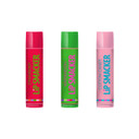 Lip Smacker Holiday Original & Best Flavored Lip Balm Candy - Moisturizing, Soothing Trio Pink Lemonade, Candy Cane, & Spice Latte