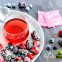 Teatulia Organic Hibiscus Berry Tea Bags (50 Wrapped Tea Bags) | 100% Compostable | Sustainably Grown In Egypt | Hibiscus & Rose Hips