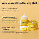 Saturday Skin Yuzu Vitamin C Lip Mask Overnight Lip Sleeping Mask Moisturizing For All Skin Types Softer & Smoother Pout Lip Balm Hydrating Infused With Vitamin B5 Non-Sticky, Vegan & Cruelty-Free