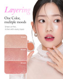 Son&Park Arti Line Lip & Cheek Balm Multi-Use, Hydrating Warm Peach Color For Lips & Cheeks, Long-Lasting, Buildable Formula, 2-In-1 Korean Beauty Makeup (Mellow, One)