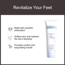 Deborah Lippmann Steppin' Out Foot Cream | Moisturizes & Softens Dry Feet, Restores Flexibility & Cracked Heels For Healthy Skin | Non-Greasy | 5.2 Oz