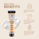 Dionis Goat Milk Skincare 3.3 Oz Vanilla Bean Hand & Body Cream - Travel Size Hand Lotion For Hydrating & Moisturizing Dry Skin - Cruelty Free Cream Made In The Usa - Paraben Free Formula