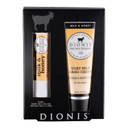 Dionis Goat Milk Skincare Milk & Honey Scented Hand Cream & Lip Balm Set (1 Oz And .28 Oz) - Safe For Sensitive Skin, Soothes Chapped Lips And Dry Skin, Cruelty-Free And Paraben-Free