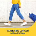 Dr. Scholl'S Walk Longer Insoles - Comfortable Plush Foam Cushioning Inserts For Walking, Hiking, And Standing On Feet All-Day With Arch Support - Walk 50% Longer Without Muscle Fatigue