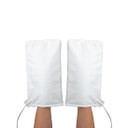 Forpro Professional Collection Premium Heated Mitts, Electric Thermal Moisturizing Hand Warmers For Spa Treatments, Dual Temperature Settings, 1-Pair