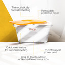 Gigi Paraffin Wax Refill With Mango & Shea Butter  Ultra-Hydrating Hand & Feet Treatment, Compatible With Paraffin Bath & Machine, 16 Oz