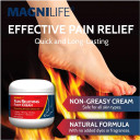 Magnilife Pain Relieving Foot Cream Soothing Relief For Soreness, Pain, Burning, Tingling, Itching Or Sensitivity In Feet & Legs - All-Natural Moisturizing Topical - Petroleum-Free - 8Oz Tube