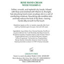 Mario Badescu Rose Hand Cream With Vitamin E For Men And Women, Non-Greasy, Light And Fast-Absorbing Hand Cream For Dry Cracked Hands, Ideal For All Skin Types, 3 Oz