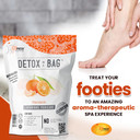Spa Redi Detox In A Bag Pedicure Kit -Pedicure Massage For Tired Feet, Detoxifies And Refreshes Feet, Invigorating Mandarin