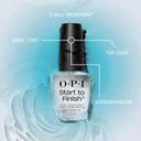 Opi Nail Lacquer Base Coat | Clear Nail Polish Base Coat |Chip Resistant, Protects Nails, Prevents Discoloration