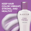 Biosilk Color Therapy Conditioner, Replenishes Moisture While Protecting Color, Enhances Vibrancy & Shine, Sulfate, Paraben & Cruelty-Free, 12 Oz