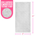 Colortrak Pink/Purple Gradient Pop-Up Foil W/Dispenser (400 Count), Pre-Cut Sheets, Non-Slip Embossed Texture, 5" X 10.75" Sheets For Hair Foil Coloring And Highlighting Sheet Applications