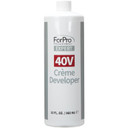 Forpro Expert 40 Volume Crème Developer For Hair Lightening, Gray Coverage & Color Deposit With Maximum Lift, 32 Fl Oz