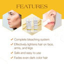 Gigi Gentle Bleaching Cream For Hair, Facial Hair & Body Hair, 1 Oz  Safe Hair Bleach & Alternative To Waxing Kits And Hair Removal Cream  Lightens Dark Hair For Natural Look